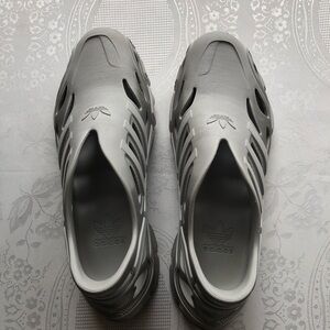 Adidas Originals AdiFOM Supernova Silver Gray Rubber Shoes Men’s Size 10 Slip-On